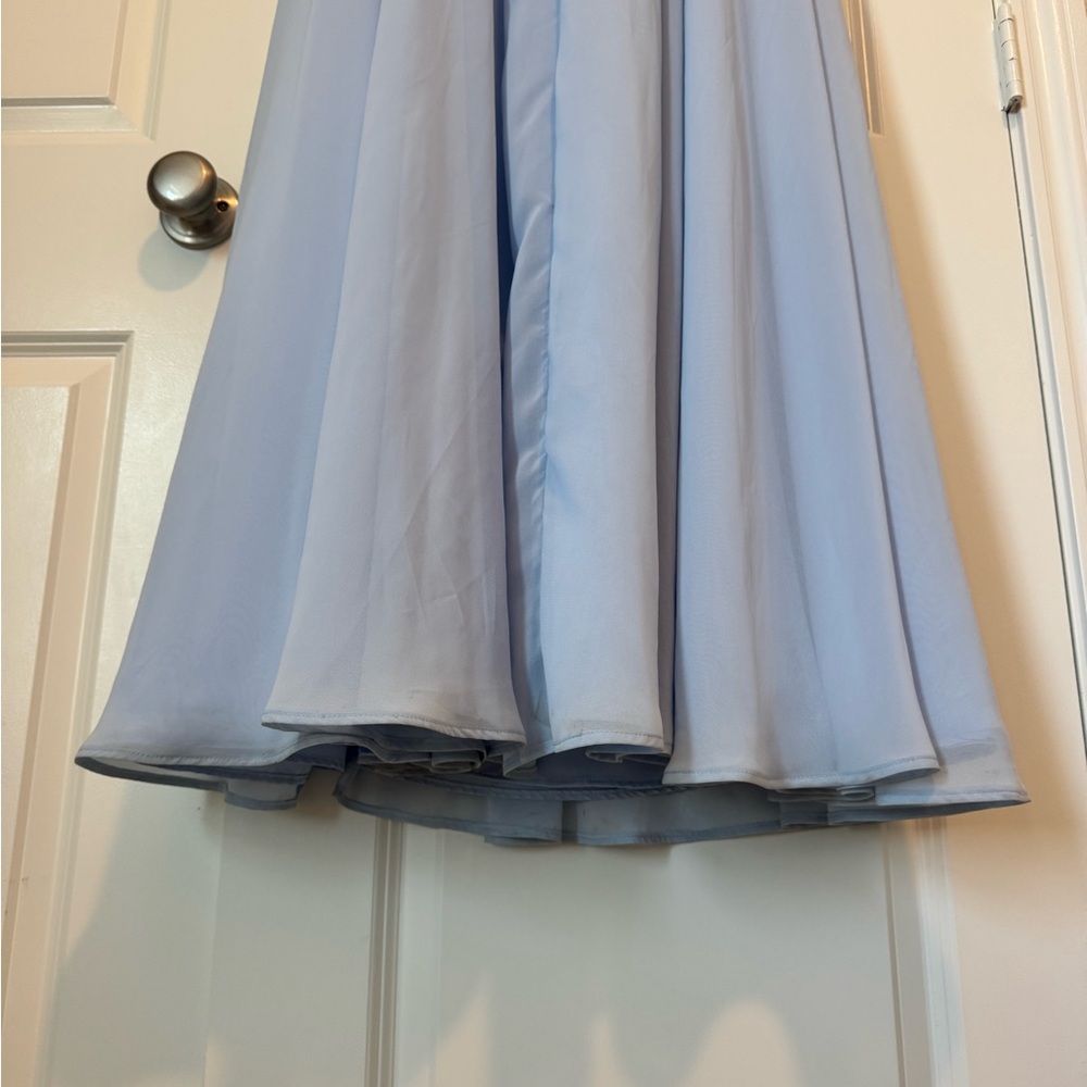 Revelry Serenity Chiffon Dress in Color Love is in the Air - Picture 6 of 7